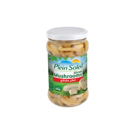 Plein Soleil Sliced Mushrooms In Glass Jar