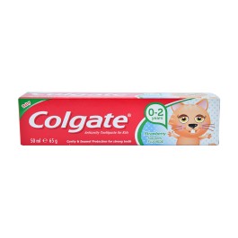 Colgate Kids Toothpaste Baby Strawberry 0-2 50Ml