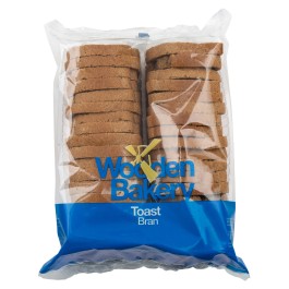 Wooden Bakery Toast Bran Bag