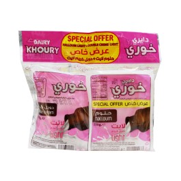 Dairy Khoury Halloum Lgt+double Creme Offr