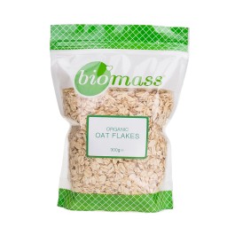 Biomass Organic Dried Large Oat Flakes