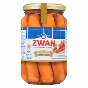 Zwan Chicken Hotdog Jar 180GR Special Price