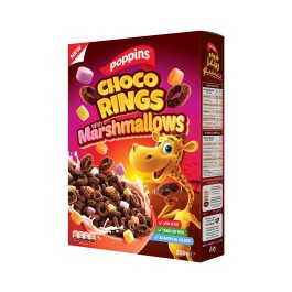 Poppins Choco Rings With Marshmallows