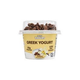 Dairy Khoury Greek Yogurt Vanilla + Chocoflakes Lf